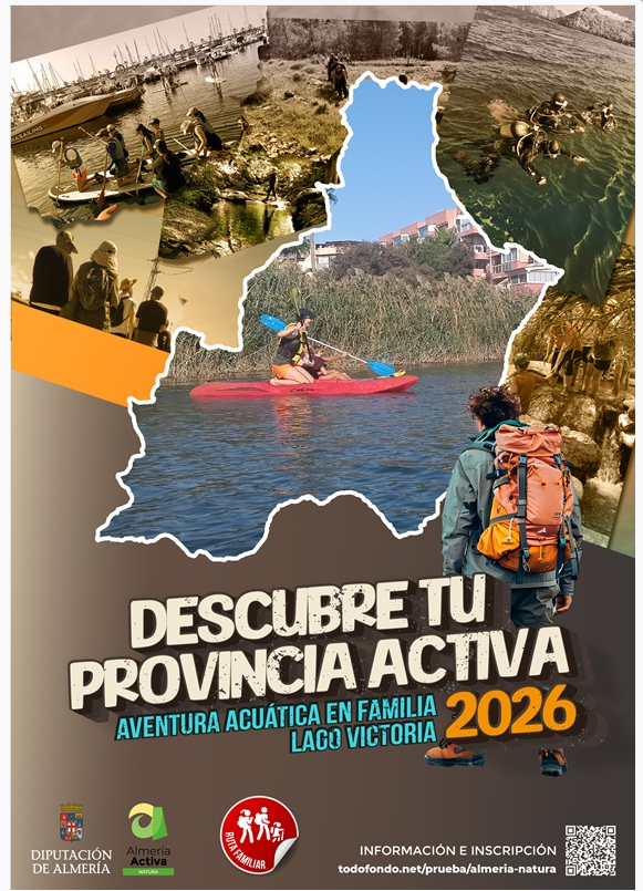 Descubre tu provincia Activa 2026. Aventura acuática en Familia.  El Ejido 14-06-26